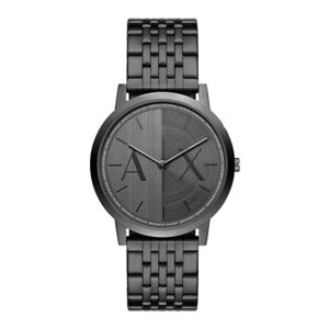 Armani Exchange Montre pour homme mouvement quartz/2 aiguilles boîtier 40mm avec bracelet acier - Publicité