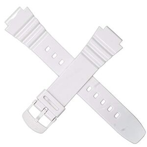 Casio Bracelet de Montre pour W-214HC W214 Blanc W 214 214HC - Publicité