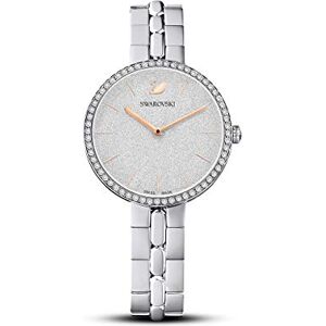 Swarovski Montre Cosmopolitan, Bracelet en Métal, Ton Argenté, Acier Inoxydable - Publicité