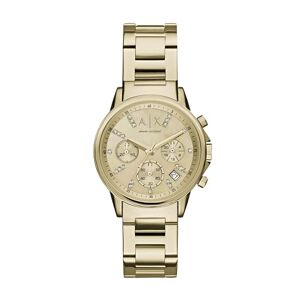 Armani Exchange Montre pour Femme, Chronographe à Quartz, Boîtier en Acier Inoxydable de 36 mm avec Bracelet en Acier Inoxydable, - Publicité