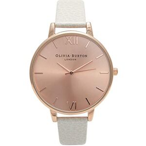 Olivia Burton Montre Analogique à Quartz pour Femme avec Bracelet en Cuir Gris - Publicité