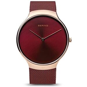 BERING Femmes Analogique Quartz Charity Collection Montre avec Bracelet en Acier Inoxydable & Verre Saphir - Publicité