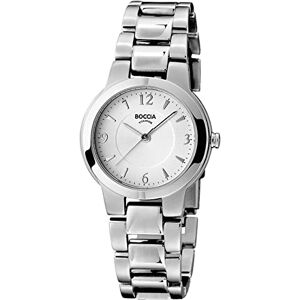 Boccia 3175-01 Montre Femme Quartz Analogique Bracelet Acier Inoxydable Argent - Publicité