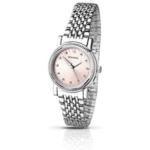 Montre bracelet Sekonda  en acier inoxydable pour femme - Publicité