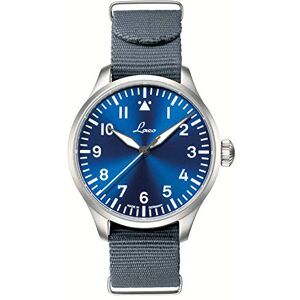 Laco Montre modèle , Automatique, Acier Inoxydable, Verre Saphir, diamètre 39-42mm, Argent/Brun… (Homme, Argentés) - Publicité