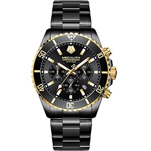 TEKMAGIC Hommes Garçons Montre Natation Plongée 10 ATM Etanche avec  Fonctions de Chronomètre, Chronographe, Réveil et Affichage Double Fuseau  Horaire