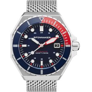 Spinnaker Montre Automatique Dumas, Bleu, 44 mm, 30 ATM, - Publicité