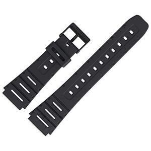 Casio Bracelet de Montre 20mm Plastique Noir W-720 - Publicité