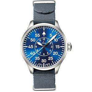 Laco Montre modèle , Automatique, Acier Inoxydable, Verre Saphir, diamètre 39-42mm, Argent/Brun (Homme, Argentés) - Publicité