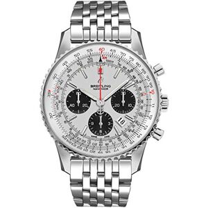 Breitling Navitimer 1 Montre chronographe automatique avec chronomètre et cadran argenté pour homme , Chronographe - Publicité