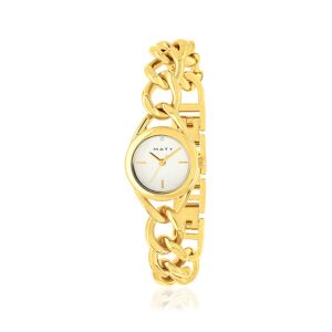 Montre femme dorÃ©e jaune- MATY