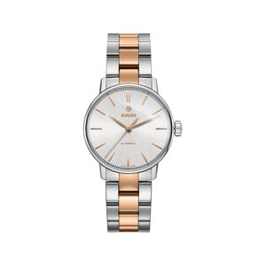 OUTLET -Montre Rado Coupole femme automatique acier bracelet acier et céramique doré rose