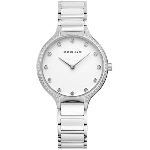 BERING OUTLET -Montre BÃ©ring femme acier bracelet cÃ©ramique - Publicité