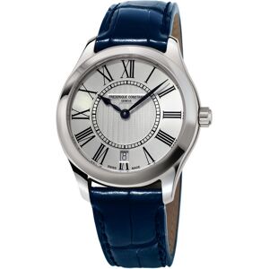 Montre Frederique constant femme acier cuir- MATY