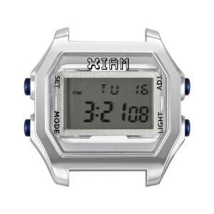 BoÃ®te de montre IAM medium polycarbonate argentÃ©