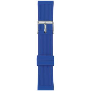 Bracelet de montre IAM large silicone bleu