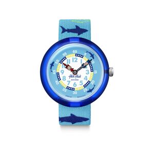 Montre Flik Flak enfant plastique textile bleu- MATY