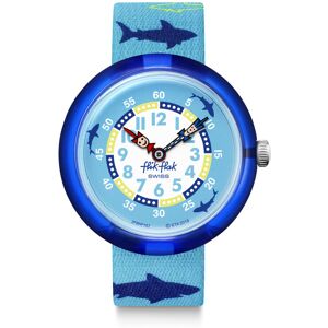 Montre Flik Flak enfant plastique textile bleu- MATY