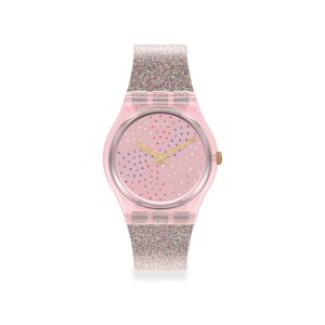 Montre Swatch femme plastique et silicone rose- MATY