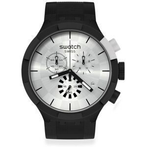 Montre Swatch enfant plastique et silicone noir- MATY