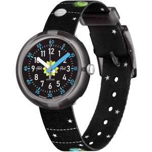 Montre Flik Flak enfant noir matériaux biosourcés- MATY