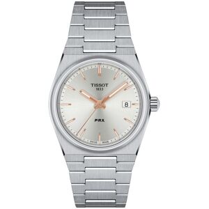 Montre TISSOT mixte bracelet acier gris- MATY - Publicité