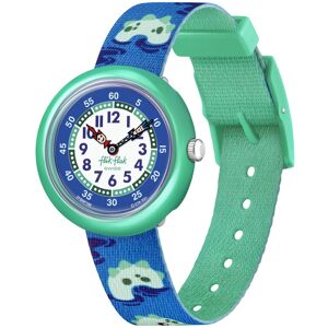 Montre Flik Flak enfant matériaux biosourcés bleu Nessie- MATY