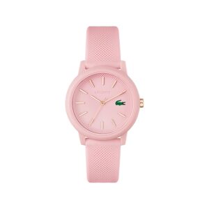 Montre Lacoste 12.12. femme rÃ©sine bracelet silicone rose- MATY