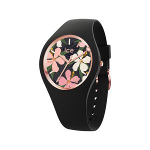 Montre ICE WATCH femme plastique noir bracelet caoutchouc noir- MATY