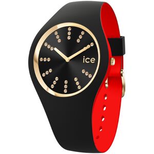 Montre ICE WATCH femme plastique noir bracelet caoutchouc noir- MATY