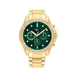 Montre TOMMY HILFIGER Brooklyn femme bracelet acier dorÃ© jaune- MATY