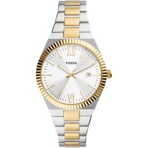 Montre FOSSIL Scarlette femme bracelet acier bicolore- MATY - Publicité