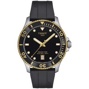 Montre TISSOT t-sport mixte acier bracelet caoutchouc noir- MATY - Publicité