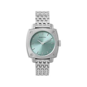 Montre HUMBERT-DROZ hd lou femme mecanique, bracelet acier argent- MATY