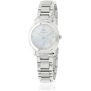 Montre MATY GM cadran nacre bracelet acier- MATY