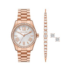 Montre MICHAEL KORS lexington femme bracelet acier inoxydable dorÃ© rose- MATY