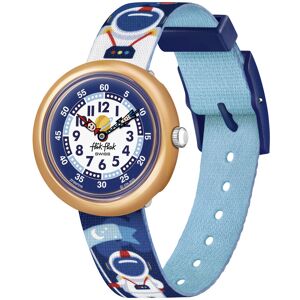 Montre FLIK FLAK Future dreams Astrodreams enfant plastique biosourcÃ© bracelet PET recyclÃ© bleu- MATY