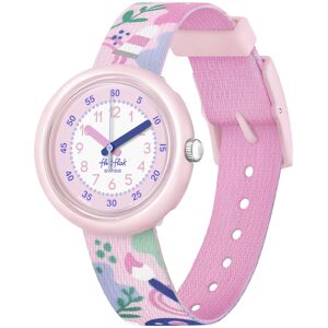 Montre FLIK FLAK Future dreams Art Lover enfant plastique biosourcÃ© bracelet PET recyclÃ© rose- MATY