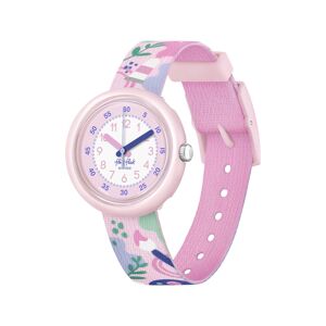 Montre FLIK FLAK Future dreams Art Lover enfant plastique biosourcé bracelet PET recyclé rose- MATY