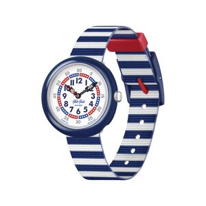 Montre FLIK FLAK Color my life Little boat enfant plastique biosourcé bracelet PET recyclé bleu- MATY