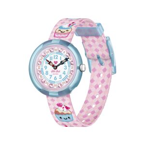 Montre FLIK FLAK Future dreams Bake it up enfant plastique biosourcÃ© bracelet PET recyclÃ© rose- MATY