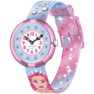 Montre FLIK FLAK Shine bright enfant plastique biosourcÃ© bracelet PET recyclÃ© rose- MATY