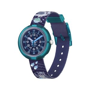 Montre FLIK FLAK Future dreams Take me to space enfant plastique biosourcé bracelet PET recyclé bleu- MATY