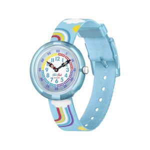 Montre FLIK FLAK Color my life Rainbow dreams enfant plastique biosourcé bracelet PET recyclé bleu- MATY