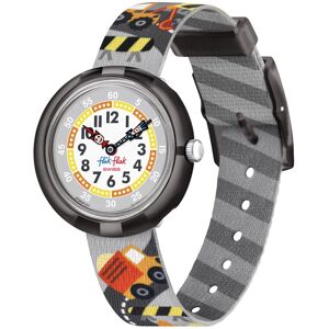 Montre FLIK FLAK Future dreams Build it up enfant plastique biosourcÃ© bracelet PET recyclÃ© gris- MATY