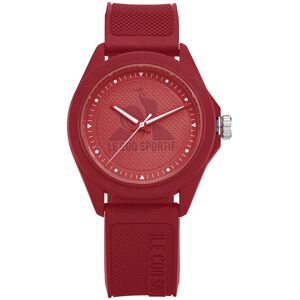 Montre LE COQ SPORTIF monochrome femme bracelet plastique rouge- MATY