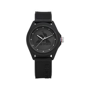 Montre LE COQ SPORTIF monochrome femme bracelet plastique noir- MATY