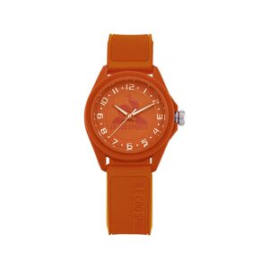 Montre LE COQ SPORTIF monochrome enfant bracelet plastique orange- MATY