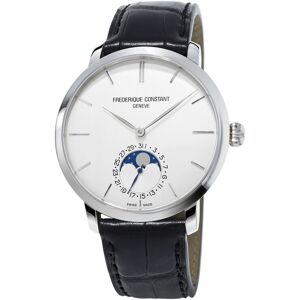 OUTLET -Montre Frederique Constant homme acier cuir