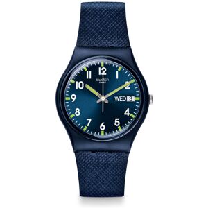 Montre SWATCH Gent biosourced Sir blue homme bracelet matériau biosourcé blue- MATY - Publicité